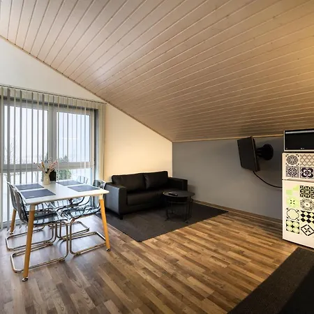 Gemuetliche Ferienwohnung Mit Panoramablick Muttensweiler Zewnętrze zdjęcie
